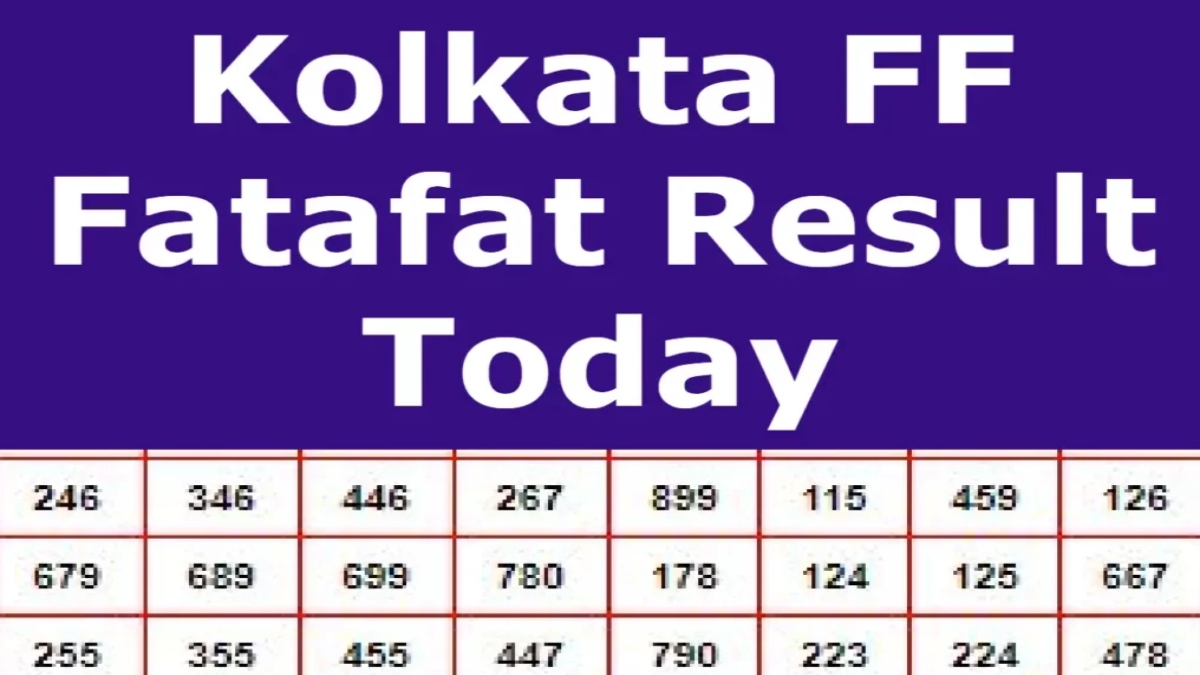 kolkata fatafat chart